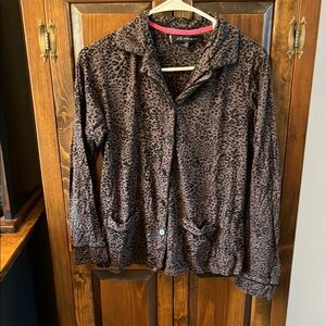 Anne Klein Animal Print top